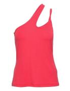 Amber Tops T-shirts & Tops Sleeveless Red Reiss