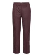 Clara Bottoms Trousers Flared Burgundy FIVEUNITS