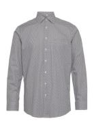 Business Kent Tops Shirts Casual Grey Seidensticker
