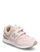 New Balance 574 Hook And Loop Sport Sneakers Low-top Sneakers Pink New...
