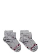 Tommy Hilfiger Th Baby Sock 2P Grå