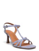 Sandals Sandal Med Klack Blue Billi Bi