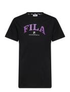 FILA Lathen Graphic Tee Dress Svart