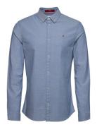 Tommy Jeans Tjm Slim Stretch Oxford Shirt Blå