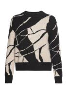 Slrakel Bates Pullover Tops Knitwear Jumpers Black Soaked In Luxury