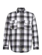 Fat Moose Adrian Cotton Check Shirt Svart