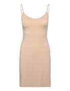 MSCH Copenhagen Mschbetrina Strap Dress Beige