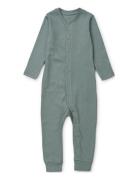 Birk Pyjamas Jumpsuit Pyjamas Sie Jumpsuit Blue Liewood