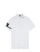 J. Lindeberg Heath Regular Fit Golf Polo Vit