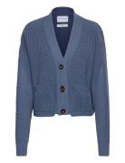 Preila Cardigan Tops Knitwear Cardigans Blue The Knotty S