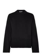 Merato-M Tops Knitwear Jumpers Black MbyM