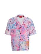 Beach Shirt Relaxed Designers Shirts Short-sleeved Pink HUGO
