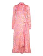 Laracras Dress Maxiklänning Festklänning Pink Cras