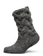 Kaarna Handknitted Woolen Socks Lingerie Socks Regular Socks Grey Hálo
