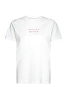 Ebbasz T-Shirt Tops T-shirts & Tops Short-sleeved White Saint Tropez