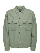 ONLY & SONS Onskennet Life Ls Linen Overshirt Grön