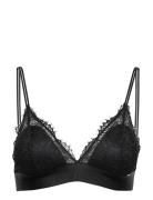 Lindex Bra Nora Triangle Bralette Svart