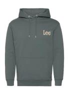 Lee Jeans Core Hoodie Blå