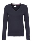 Tommy Hilfiger Heritage V-Nk Sweater Blå