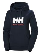 W Hh Logo Hoodie 2.0 Sport Sweat-shirts & Hoodies Hoodies Navy Helly H...