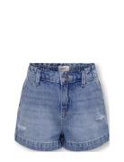 Kids Only Kogcomet Wide Des Shorts Dnm Pim006 Noos Blå