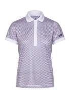 Lexton Links Midale Golf Polo Lila