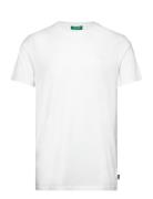 Happy Tee Tops T-shirts Short-sleeved White H2O