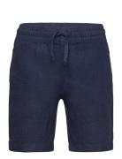 GANT Relaxed Linen Shorts Marinblå