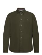 Uspa Shirt Esmar Men Tops Shirts Casual Khaki Green U.S. Polo Assn.