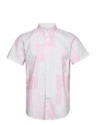 Hco. Guys Wovens Tops Shirts Short-sleeved Pink Hollister