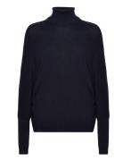 Esprit Casual Women Sweaters Long Sleeve Marinblå