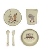 Marius Pla Dinner Set 5-Pack Home Meal Time Dinner Sets Green Nuuroo