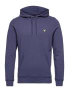 Lyle & Scott Pullover Hoodie Marinblå