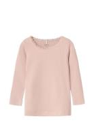 Nmfkab Ls Top Tops T-shirts Long-sleeved T-shirts Pink Name It