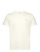 26/1 Jersey-Ssl-Tsh Designers T-shirts Short-sleeved Cream Polo Ralph ...