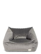 NOBODINOZ Chelsea Velvet Beanbag 72X75X42 Grå