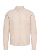 Clean Cut Copenhagen Jamie Cotton Linen Shirt Ls Kräm