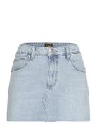 Lee Jeans Mini Skirt Blå