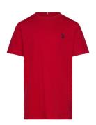 U.S. Polo Assn. Dhm Tshirt Röd