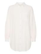 Kanaya Shirt Tunic Tops Shirts Long-sleeved White Kaffe