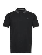 Essential Polo M Sport Polos Short-sleeved Black Tenson