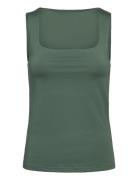 Rwbillie Sl Top Tops T-shirts & Tops Sleeveless Green Rosemunde
