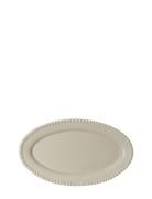 Daria Oval Platter Home Tableware Serving Dishes Serving Platters Beig...