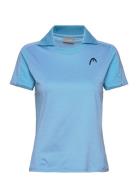 Padel Tech Polo Shirt Women Sport T-shirts & Tops Polos Blue Head