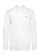 Lacoste Woven Shirts Vit