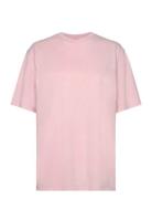 ROTATE Birger Christensen Over D T-Shirt Rosa