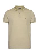 Tommy Hilfiger Monotype Oxford Collar Reg Polo Khaki Green