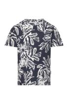 Jack & J S Jorlafayette Aop Tee Ss Crew Neck Mni Svart