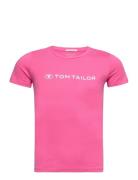 Tom Tailor Printed T-Shirt Rosa