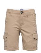 Jack & J S Jpstjoe Jjcargo Shorts Jnr Beige